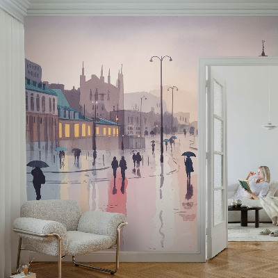 Fotomural decorativo para cabecero de cama con el diseño 