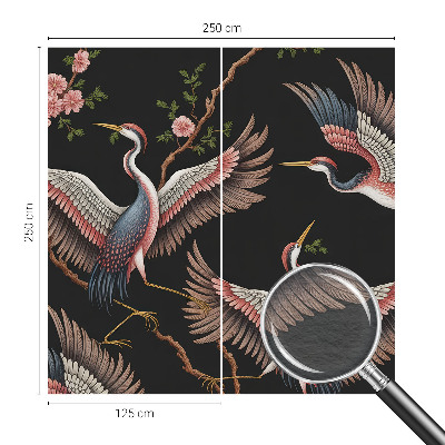 Papel mural texturado decorativo con estampado floral