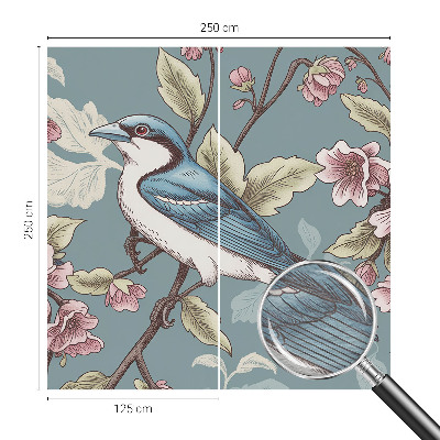 Mural decorativo con diseño 'Armonía primaveral'