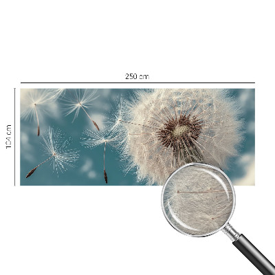 Fotomural decorativo para cabecero de cama con una ligera sensación etérea