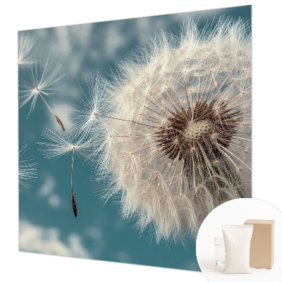 Fotomural decorativo para cabecero de cama con una ligera sensación etérea