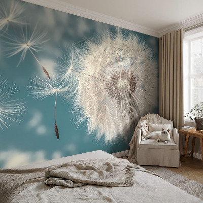 Fotomural decorativo para cabecero de cama con una ligera sensación etérea