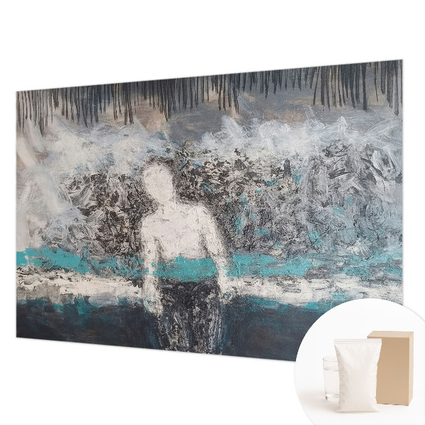 Papel mural texturado decorativo con diseño 'Mundo misterioso'