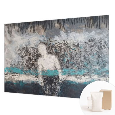 Papel mural texturado decorativo con diseño 'Mundo misterioso'