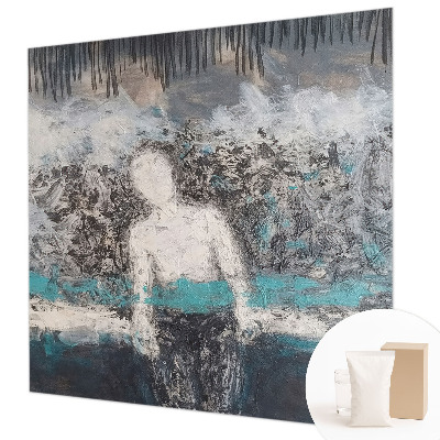 Papel mural texturado decorativo con diseño 'Mundo misterioso'
