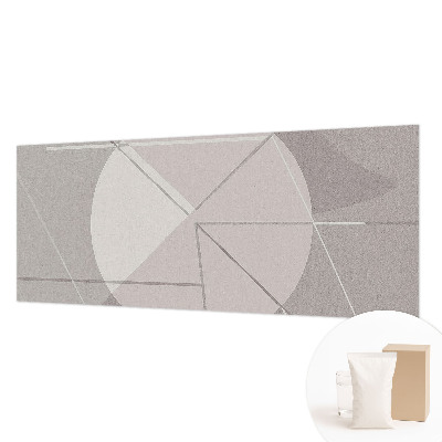 Fotomural decorativo para cabecero de cama con motivo de geometría abstracta