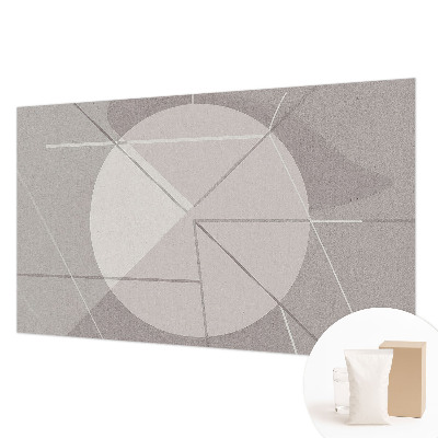 Fotomural decorativo para cabecero de cama con motivo de geometría abstracta