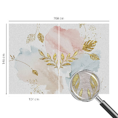 Fotomural decorativo para cabecero de cama con diseño Encanto botánico