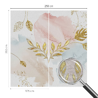 Fotomural decorativo para cabecero de cama con diseño Encanto botánico
