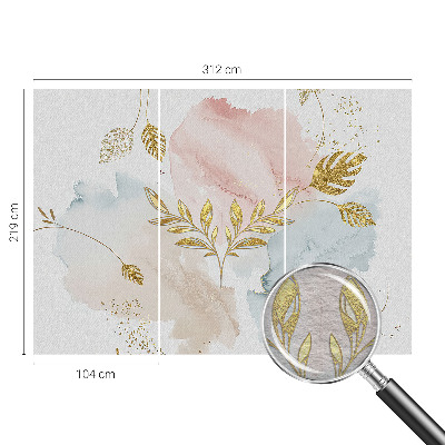 Fotomural decorativo para cabecero de cama con diseño Encanto botánico