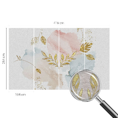 Fotomural decorativo para cabecero de cama con diseño Encanto botánico