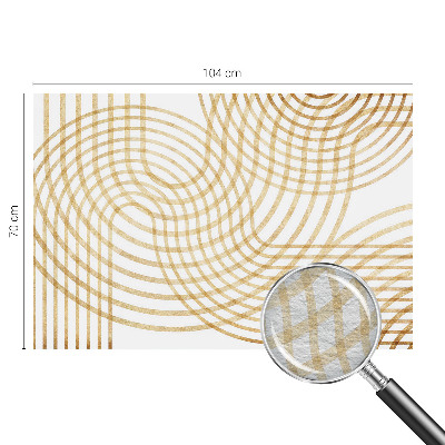 Papel mural con patrón decorativo con diseño de tejidos geométricos