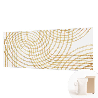 Papel mural con patrón decorativo con diseño de tejidos geométricos