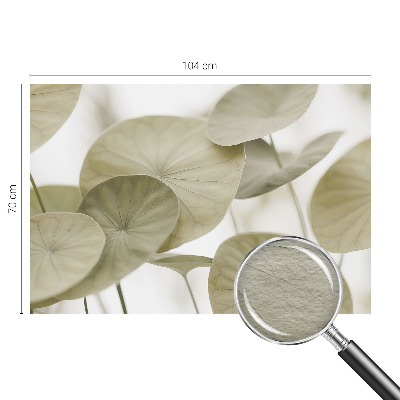 Papel mural con patrón decorativo con diseño de elegancia natural para decoración de paredes