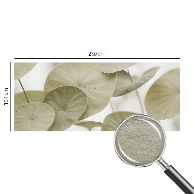Papel mural con patrón decorativo con diseño de elegancia natural para decoración de paredes