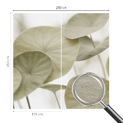 Papel mural con patrón decorativo con diseño de elegancia natural para decoración de paredes