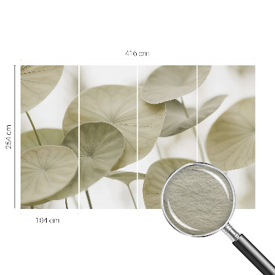 Papel mural con patrón decorativo con diseño de elegancia natural para decoración de paredes