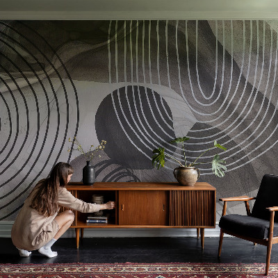 Papel mural texturado decorativo con el diseño 
