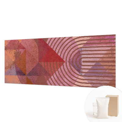 Papel mural con patrón decorativo con formas abstractas