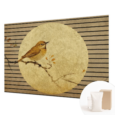 Fotomural decorativo para cabecero de cama con diseño de pájaro de la armonía