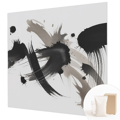 Mural de pared con estampado hermoso con una expresión abstracta