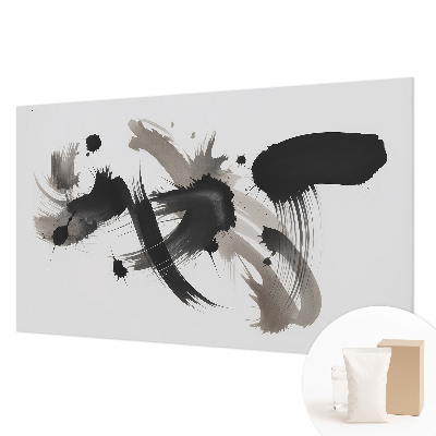 Mural de pared con estampado hermoso con una expresión abstracta