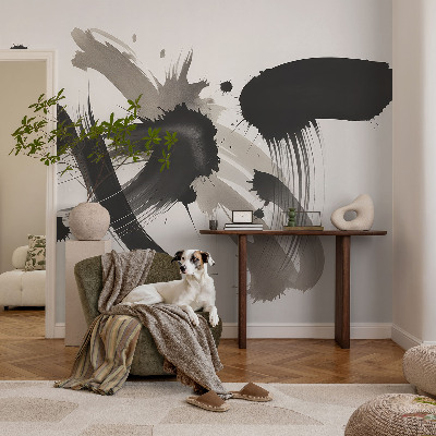 Mural de pared con estampado hermoso con una expresión abstracta