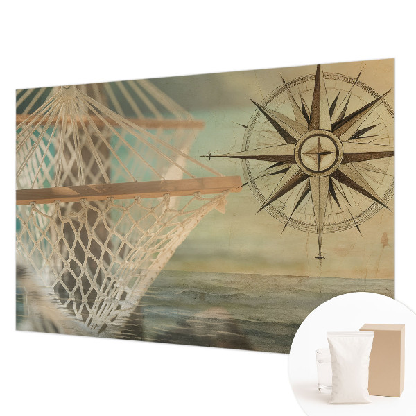 Papel mural con patrón decorativo con motivo