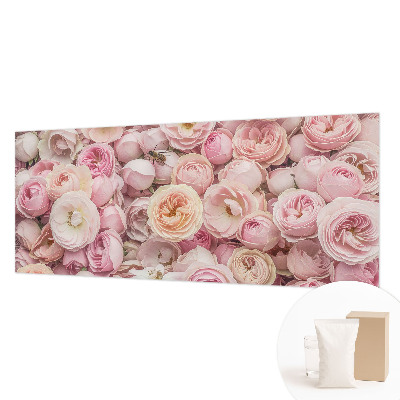 Papel mural con patrón decorativo con diseño de flores decorativas