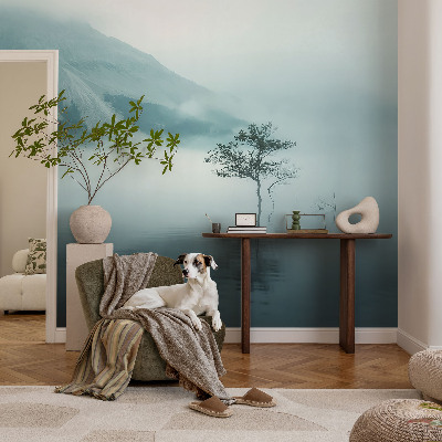 Papel mural con patrón decorativo con motivo «Misticismo de la naturaleza»