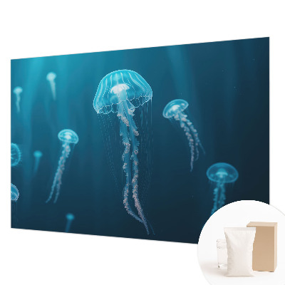 Papel mural con patrón decorativo con motivo de elegancia marítima