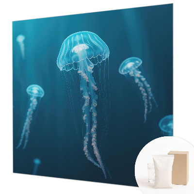 Papel mural con patrón decorativo con motivo de elegancia marítima