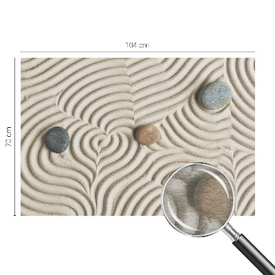 Papel mural texturado decorativo con diseño de ondas armoniosas