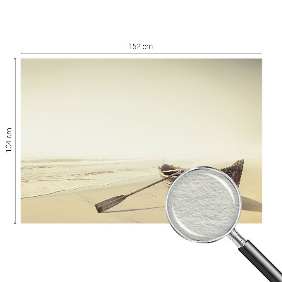 Mural decorativo con motivo de tranquilidad junto al mar
