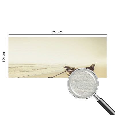 Mural decorativo con motivo de tranquilidad junto al mar
