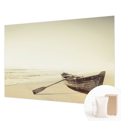 Mural decorativo con motivo de tranquilidad junto al mar