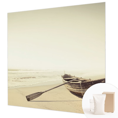 Mural decorativo con motivo de tranquilidad junto al mar