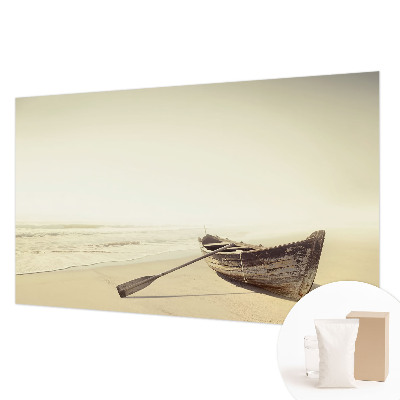 Mural decorativo con motivo de tranquilidad junto al mar