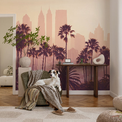 Papel mural con patrón decorativo con diseño «Armonía occidental»