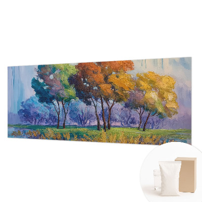 Papel mural texturado decorativo con diseño de abstracción de árbol