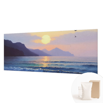 Fotomural decorativo para cabecero de cama con diseño Mar Oeste