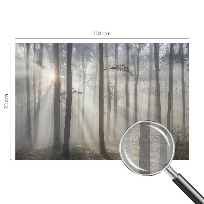 Papel mural texturado decorativo con diseño Bosque etéreo