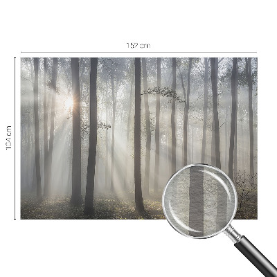 Papel mural texturado decorativo con diseño Bosque etéreo