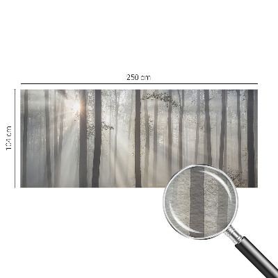 Papel mural texturado decorativo con diseño Bosque etéreo