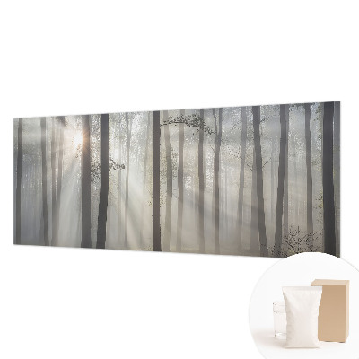 Papel mural texturado decorativo con diseño Bosque etéreo