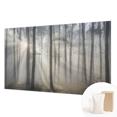 Papel mural texturado decorativo con diseño Bosque etéreo