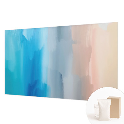 Papel mural con patrón decorativo con un diseño abstracto y colorido