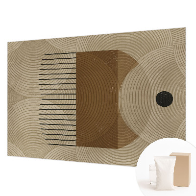 Mural decorativo con diseño 'Geometría de la armonía'