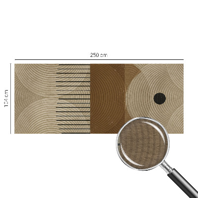 Mural decorativo con diseño 'Geometría de la armonía'