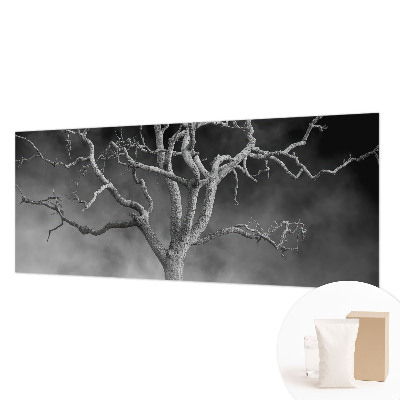 Mural de pared con estampado hermoso con diseño de árbol brumoso